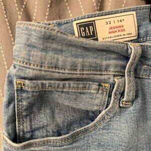 Light Blue Denim Jeggings - 14 - Gap